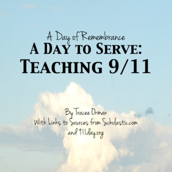 Preview of 9/11 Service Project & Writing Prompt Free