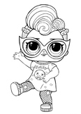 95 Coloring Pages for LOL Dolls