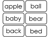 95 Dolch Noun Preschool-Third Grade Sight Word Flashcards 