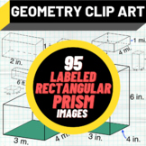 95 Labeled Rectangular Prisms – Geometry, Volume, and Surf