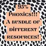 95% Phonics Bundle! - many different resources