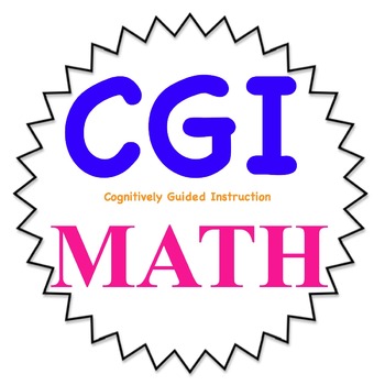 Preview of 96 CGI word problems for 1st grade W/ KEY Common Core friendly