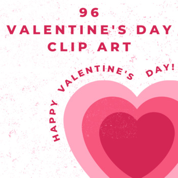 Preview of 96 Valentine's Day Clip Art
