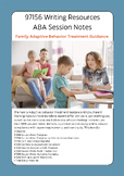 97156 ABA Session Note Writing Resources (BUNDLE)