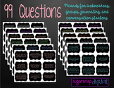 99 Questions-Cards for Groups, Icebreakers, Discussions, a