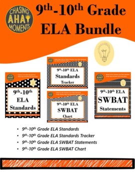 Preview of 9th-10th Grade ELA Bundle