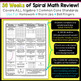 algebra 1 spiral review answer key