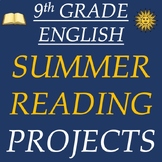 9th Grade English ELA Summer Reading Project Options – Nov