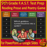 9th Grade Florida FAST Reading Prose and Poetry Game Florida BEST