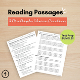 9th Grade Informational Reading Comprehension & Multiple C