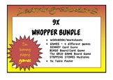 9x TABLE BUNDLE - Worksheet + Workbook + Poster + 4 GAMES