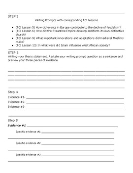 8th grade 5 paragraph essay writing prompt
