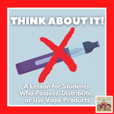 A Lesson for Students Who Possess or Use Vape Products: TH