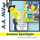 A. A. Milne Author Spotlight Posters and Bookmarks