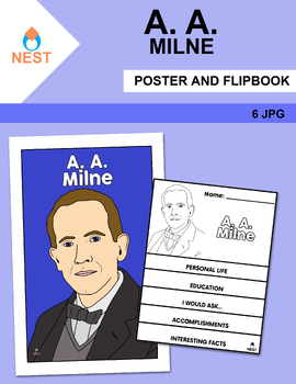 Preview of A. A. Milne Poster and Flipbook