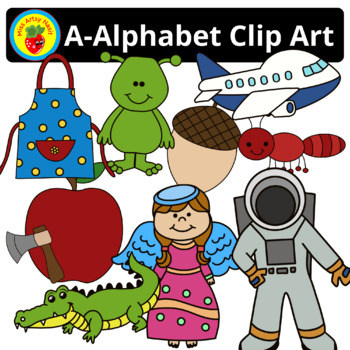 A- Alphabet clipart by Miss Artsy Nasit | Teachers Pay Teachers