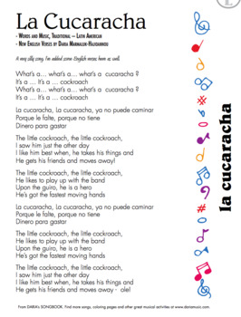 Die Kuh Karatscha - La Cucaracha Lyrics - Best of Kinderlieder