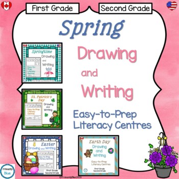 Preview of A BUNDLE of Drawing and Writing Activities for SPRING