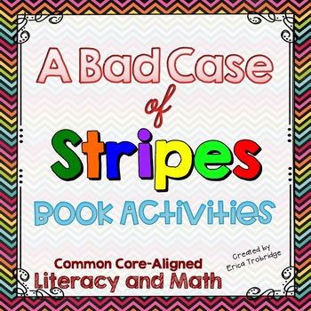 Preview of Distance Learning: A Bad Case of Stripes Literacy and Math
