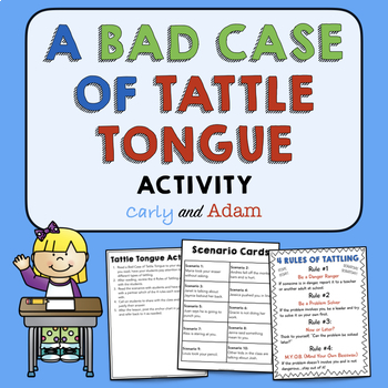 Tattle Tongue Worksheets Teaching Resources Teachers Pay Teachers