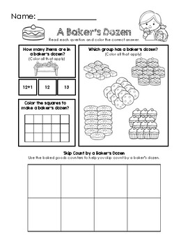 A Baker's Dozen - Learn and Practice