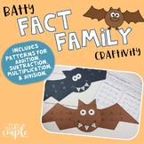 Fact Family Craftivity: Bats