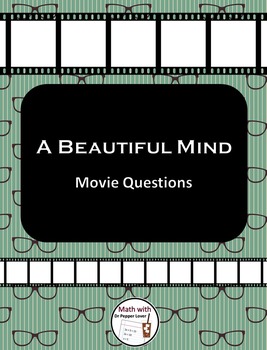 Preview of A Beautiful Mind:  Movie Questions