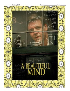 Preview of A Beautiful Mind Movie: Schizophrenia/Abnormal Psych: True Story Mental Illness