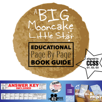 Preview of A Big Mooncake for Little Star Read Aloud Book Guide | Questions | Google Forms