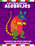 A Bit from Mexico: DIY Alebrijes coloring pages
