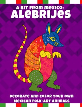 Preview of A Bit from Mexico: DIY Alebrijes coloring pages