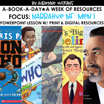 Preview of Book Companion: NARRATIVE NONFICTION MEN SET 1 - A-Book-A-Day Reading Challenge