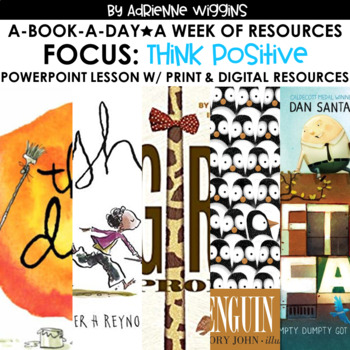 Preview of Book Companion Theme Week: THINK POSITIVE- A-Book-A-Day Reading Challenge
