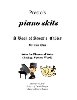 Preview of A Book of Aesop's Fables, Volume One (piano/vocal/acting) (piano skits)