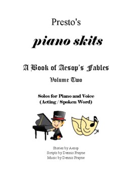 Preview of A Book of Aesop's Fables, Volume Two (piano/vocal/acting) (piano skits)