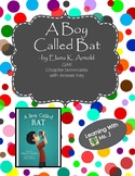 A Boy Called Bat Comprehension Printables & Editable Slides