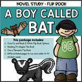 A Boy Called Bat - Novel Study - Flip Book - Craft