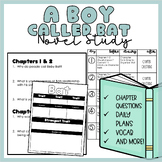 A Boy Called Bat | Novel Study | Printable | Independent W