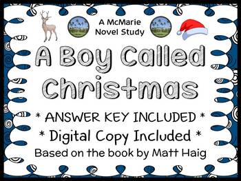 Preview of A Boy Called Christmas (Matt Haig) Novel Study / Comprehension  (36 pages)