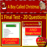 A Boy Called Christmas Test - 20 Questions from Characters