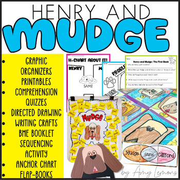 Preview of Henry and Mudge Graphic Organizers, Dog Craft, Reading Comprehension Activities