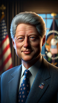 Preview of A Bridge to the 21st Century: An Illustrated Portrait of Bill Clinton