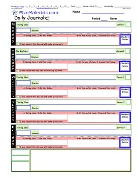 Preview of A Brilliant - I-Journal - Interactive Journal for Daily Claiming of Learning