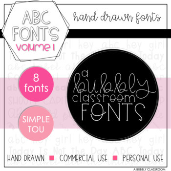 Preview of ABC Fonts Volume One