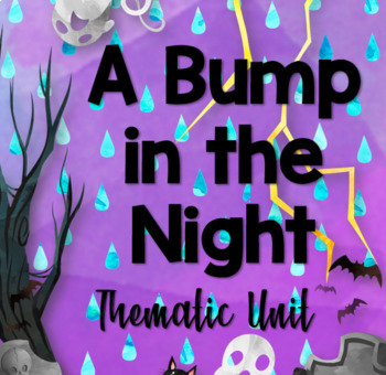 Preview of A Bump in the Night - Gothic Horror Thematic Unit