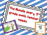 A Bundle Every 3rd grade Math teacher NEEDS CCSS aligned