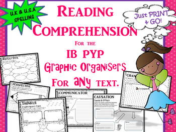 Preview of A Growing Collection of Visible Thinking Reading Graphic Organizers for IB PYP