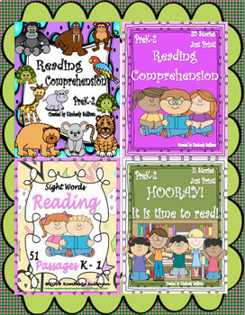 Preview of Reading Comprehension Passages and Questions Bundle!