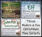 Christmas Play Scripts Bundle Three Modern and Fun Plays