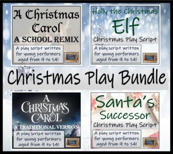 Preview of A Bundle of Four Christmas Play Scripts